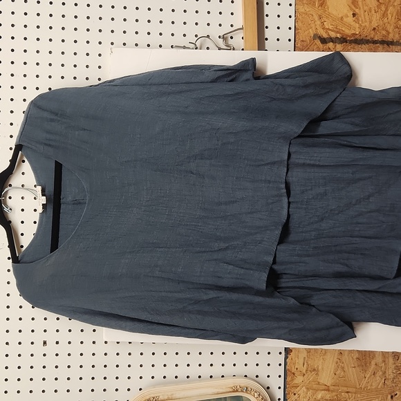 Umgee long layered top green 2XL EUC tub 3 - Picture 1 of 5